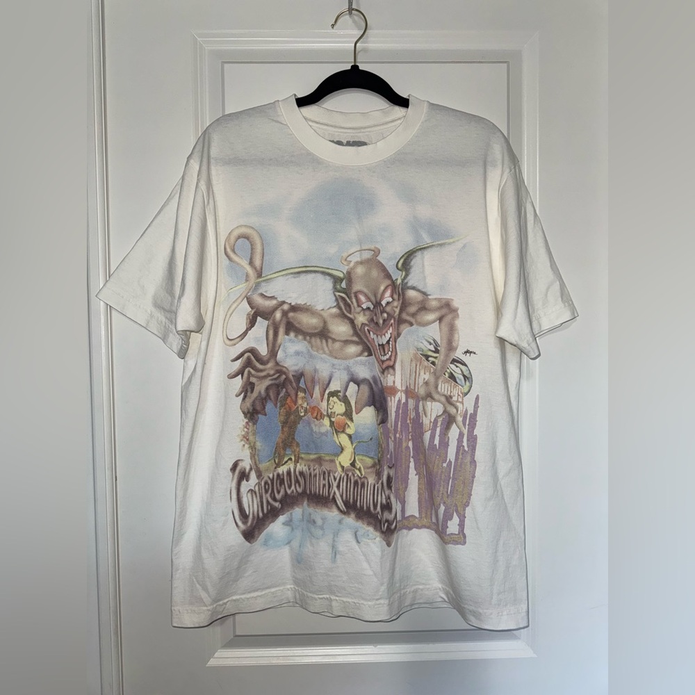 Travis Scott World Tour White Graphic Tee